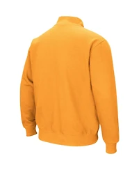 Men's Colosseum Tennessee Orange Volunteers Big and Tall Tortugas Quarter-Zip Jacket