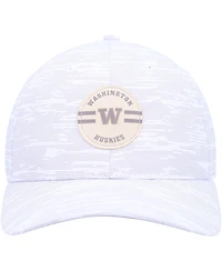 Men's Ahead White Washington Huskies Streaker Adjustable Hat