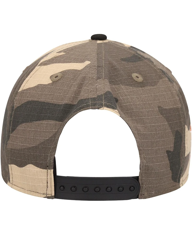 Men's New Era San Diego Padres Camo Crown A-Frame 9FORTY Adjustable Hat