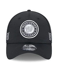 New Era Men's Washington Nationals 2024 Clubhouse 39THIRTY Flex Fit Hat
