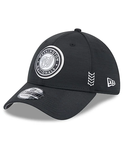 New Era Men's Washington Nationals 2024 Clubhouse 39THIRTY Flex Fit Hat