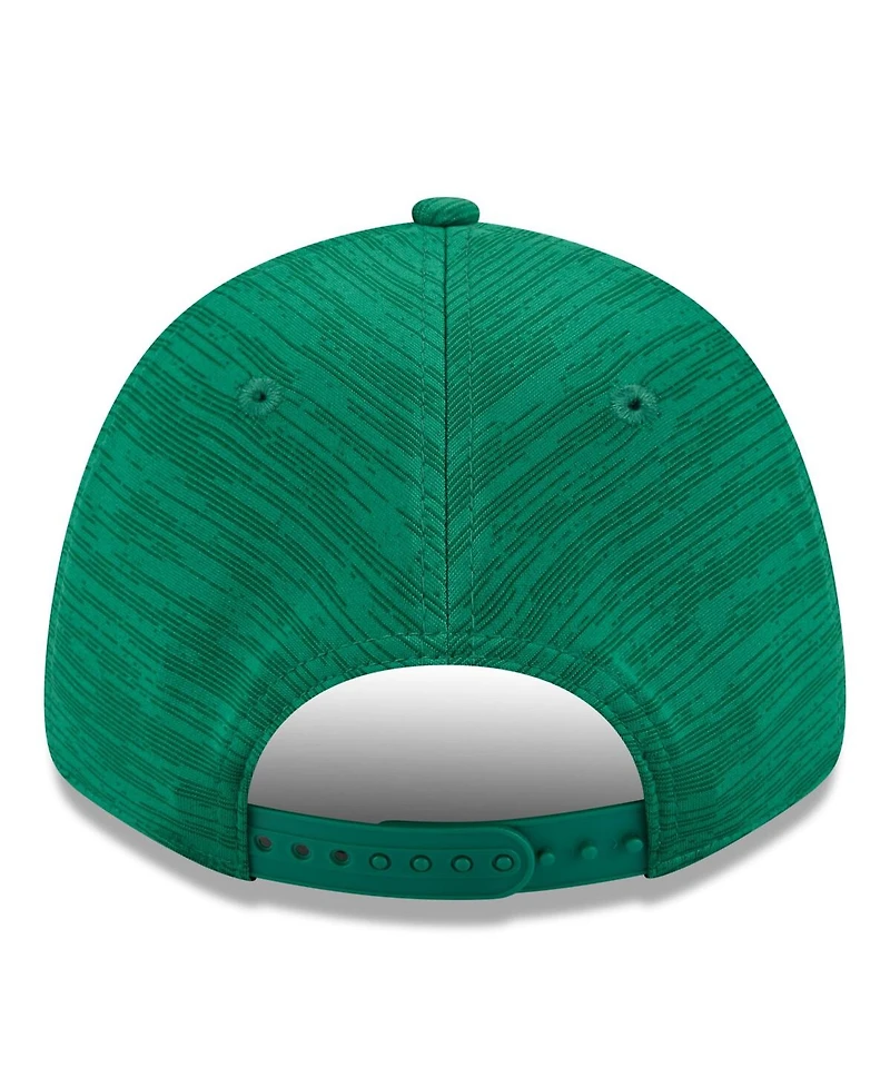 Men's New Era Green Oakland Athletics 2024 Clubhouse 9FORTY Adjustable Hat