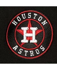 Men's Mitchell & Ness Black Houston Astros Bred Pro Adjustable Hat