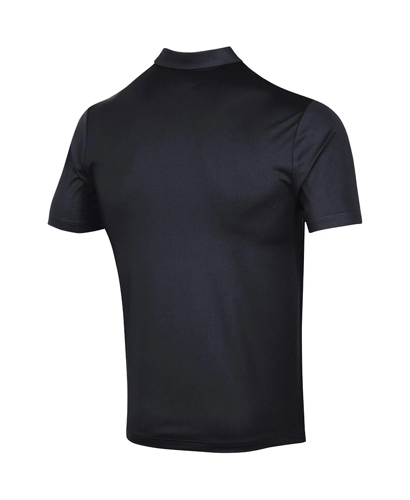 Men's Under Armour Black Coastal Carolina Chanticleers Trophy Polo Shirt