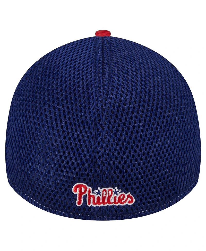 Men's New Era Red Philadelphia Phillies Neo 39THIRTY Flex Hat