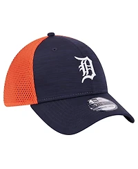Men's New Era Navy Detroit Tigers Neo 39THIRTY Flex Hat