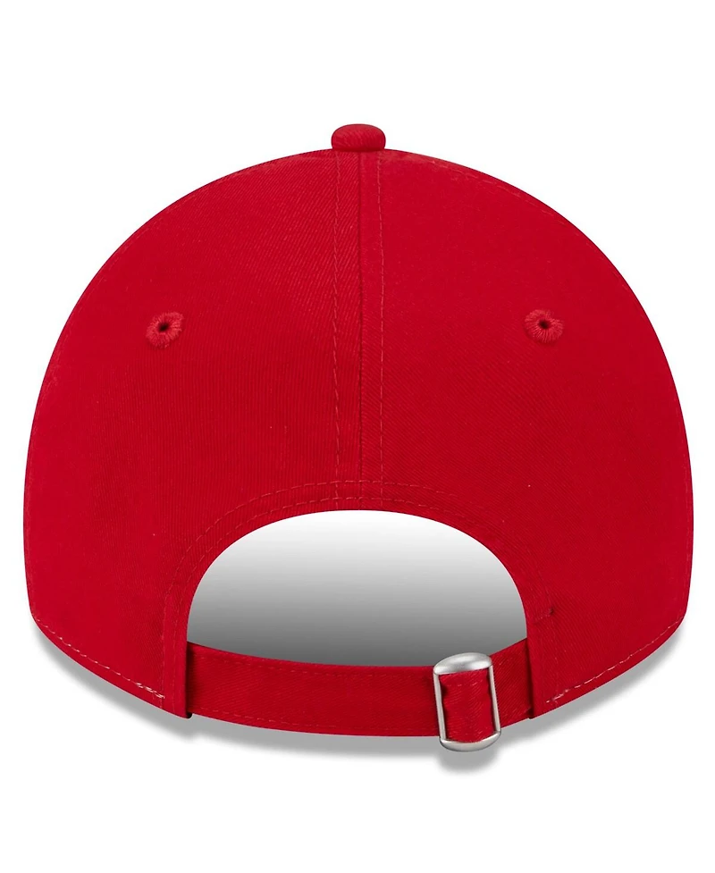 Men's New Era White Cincinnati Reds 2024 Batting Practice 9TWENTY Adjustable Hat