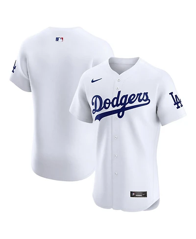 Men's Nike White Los Angeles Dodgers Home Elite Jersey