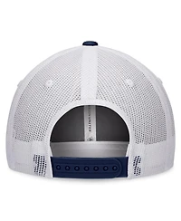 Men's Top of the World White, Navy North Carolina Tar Heels Retro Fade Snapback Hat