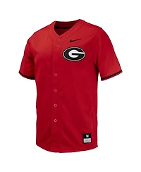 Nike Men's Georgia Bulldogs Replica Full-Button Baseball Jersey