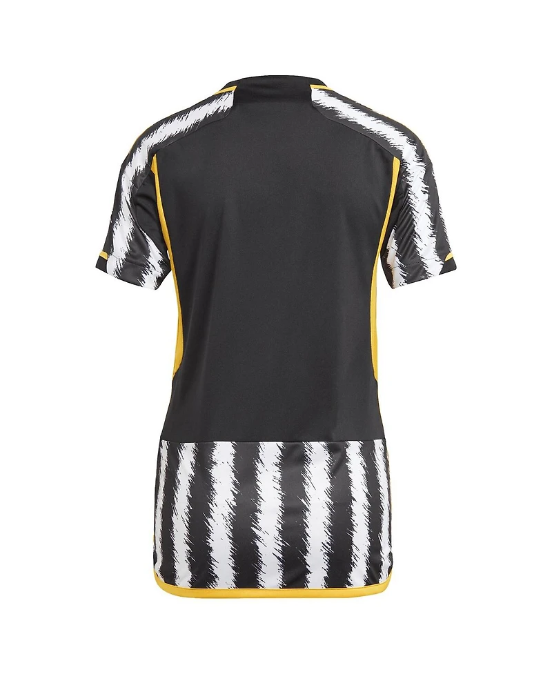 Women's adidas Black Juventus 2023, 24 Home Replica Jersey