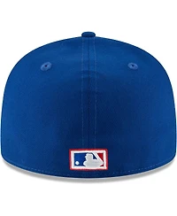 Men's New Era White Toronto Blue Jays Cooperstown Collection Wool 59FIFTY Fitted Hat