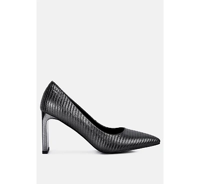 Tickles Italian Block Heel Pumps