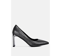 Tickles Italian Block Heel Pumps