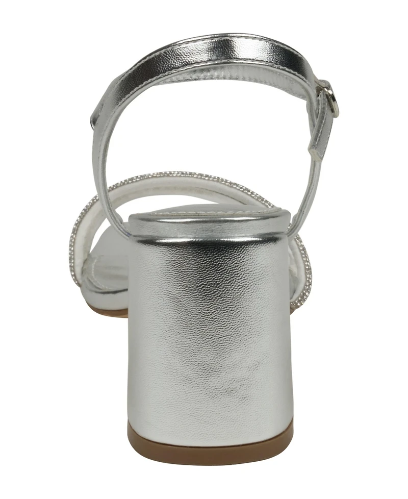 Gc Shoes Women's Tyra Embellished Block Heel Dress Sandals