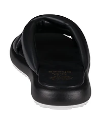 Gc Shoes Women's Nalani Crisscross Slide Flat Sandals