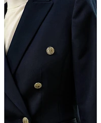 Lilysilk Women's Tailored Double-Breasted Blazer