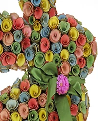 National Tree Company 18" Floral Bunny Decoration