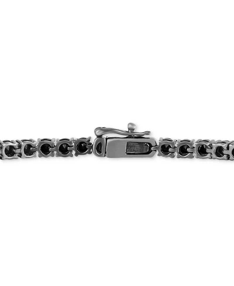 Men's Black Diamond Tennis Bracelet (8 ct. t.w.) in Black Rhodium-Plated Sterling Silver