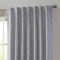 Hlc.Me Dakota 100 Complete Blackout Lined Drapery With Double Layer Thermal Insulated Energy Efficient Window Curtain Grommet Panels For Bedroom Living Room 2 Panels