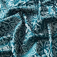 Hlc.Me Mia Moroccan Tile 100 Complete Blackout Heavy Thermal Insulated Heat Cold Uv Absorbing Grommet Curtain Drapery Panels For Bedroom Living Room 2 Panels