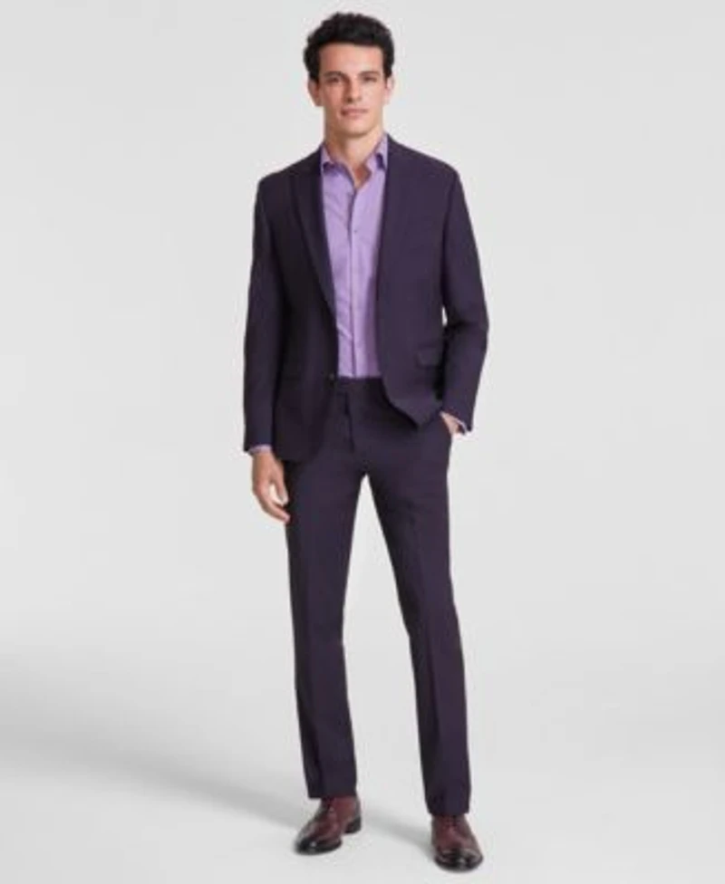 Bar Iii Mens Slim Fit Wool Blend Suit Separates Created For Macys