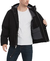 Outdoor United Men's Hooded Bomber Jacket