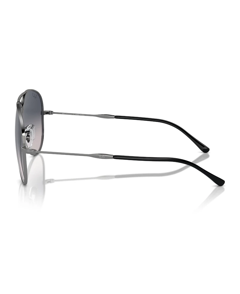 Ray-Ban Unisex Polarized Sunglasses, Old Aviator Rb3825
