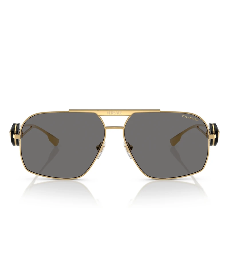 Versace Men's Polarized Sunglasses