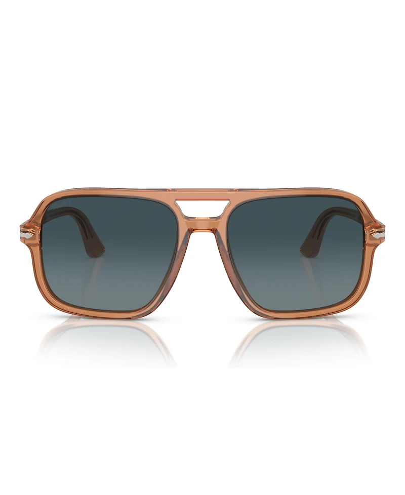 Persol Men's Polarized Sunglasses, Gradient PO3328S