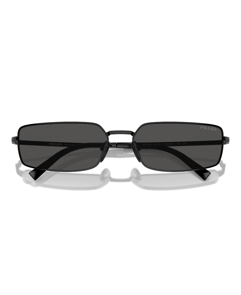 Prada Signature Rectangular Women's Sunglasses, Pr A60S