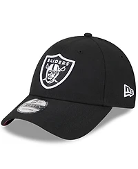 Men's New Era Black Las Vegas Raiders 2023 Nfl Crucial Catch 9FORTY Adjustable Hat