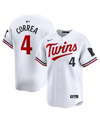Men's Nike Carlos Correa White Minnesota Twins Home Limited Player Jersey