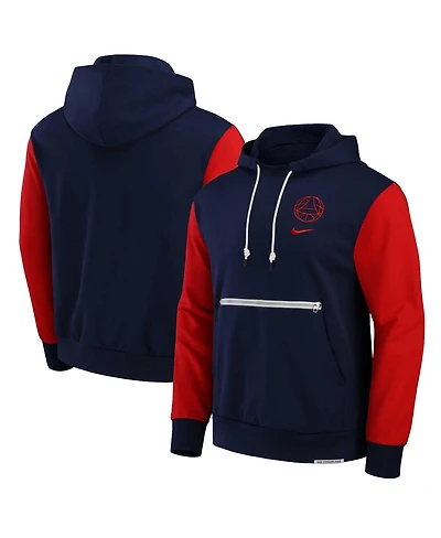 Men's Nike Navy Paris Saint-Germain Standard Issue Pullover Hoodie