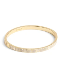 Coach Faux Stone Pave Bangle Bracelet