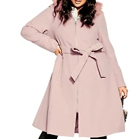 City Chic Women's Miss Mysterious Coat