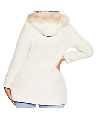City Chic Plus Wonderwall Coat