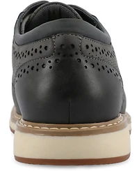 Vance Co. Men's Patrick Tru Comfort Foam Lace-Up Hybrid Oxford Shoes