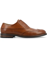 Vance Co. Men's Nikola Tru Comfort Foam Slip-On Oxford Dress Shoes