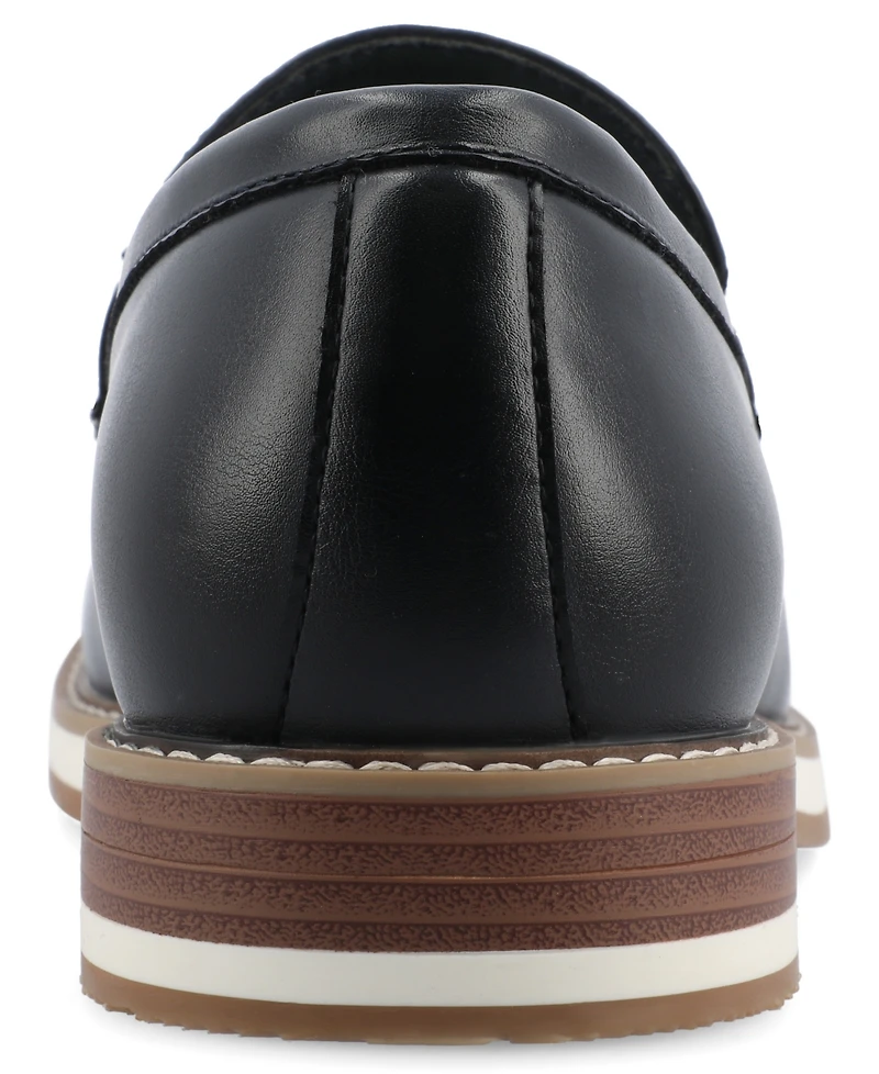 Vance Co. Men's Kahlil Tru Comfort Foam Slip-On Penny Loafers