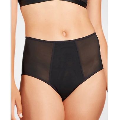 Siella Women's Power Mesh High Waist Brief