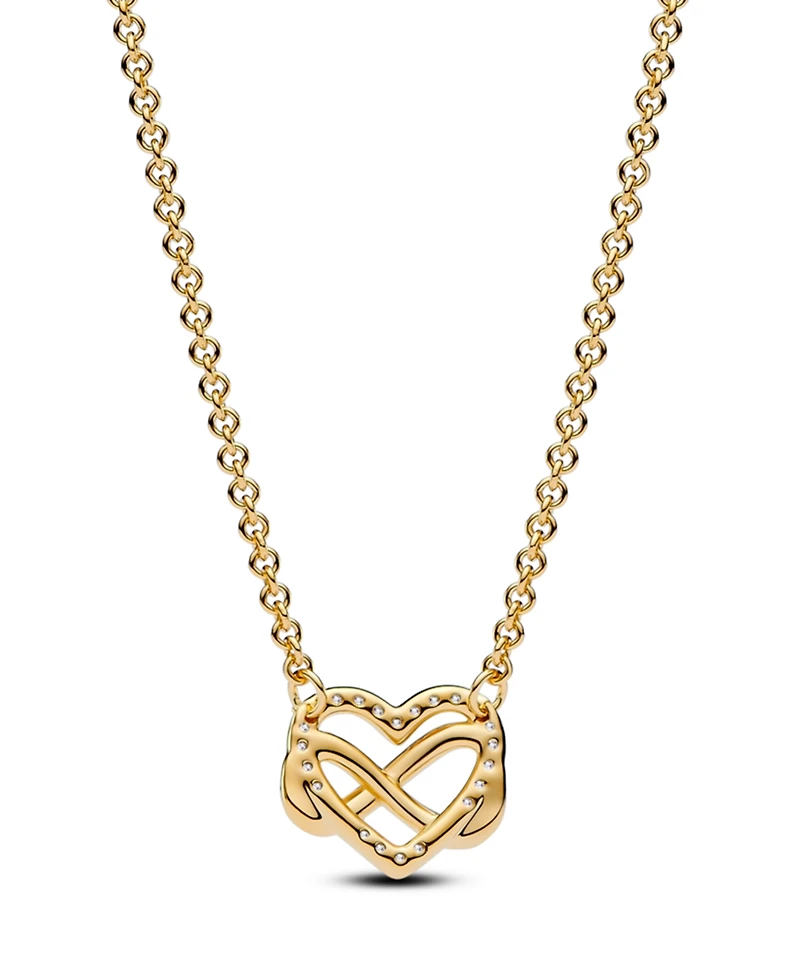 Pandora Sparkling Infinity Heart Collier Necklace