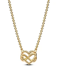 Pandora Sparkling Infinity Heart Collier Necklace