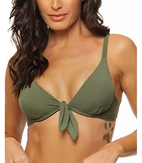 Guria Beachwear Women's Tie Knot Underwire Bikini Top