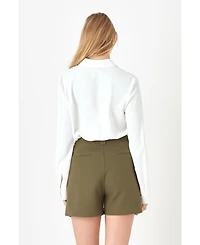 Women's Lightweight Collared Dress Shirt