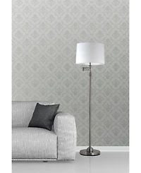 Adesso 57.44" Aaron Swing Arm Floor Lamp