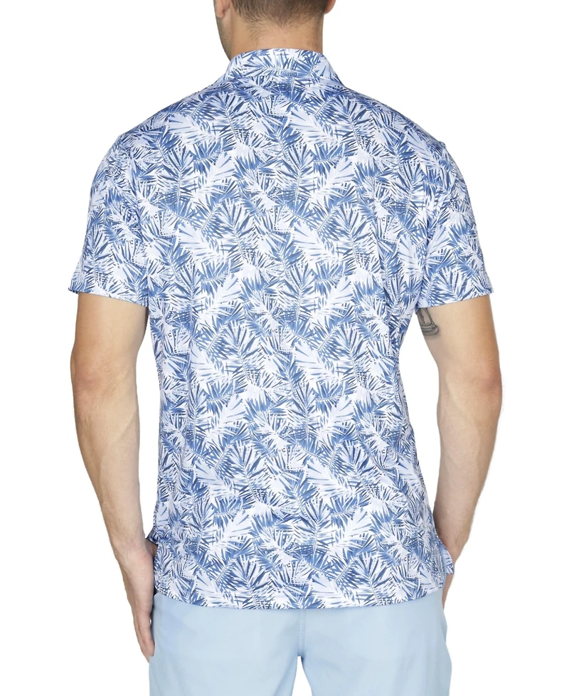 Tailorbyrd Big & Tall Leaves Performance Polo Shirt