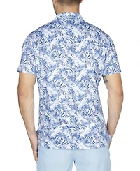 Tailorbyrd Big & Tall Leaves Performance Polo Shirt