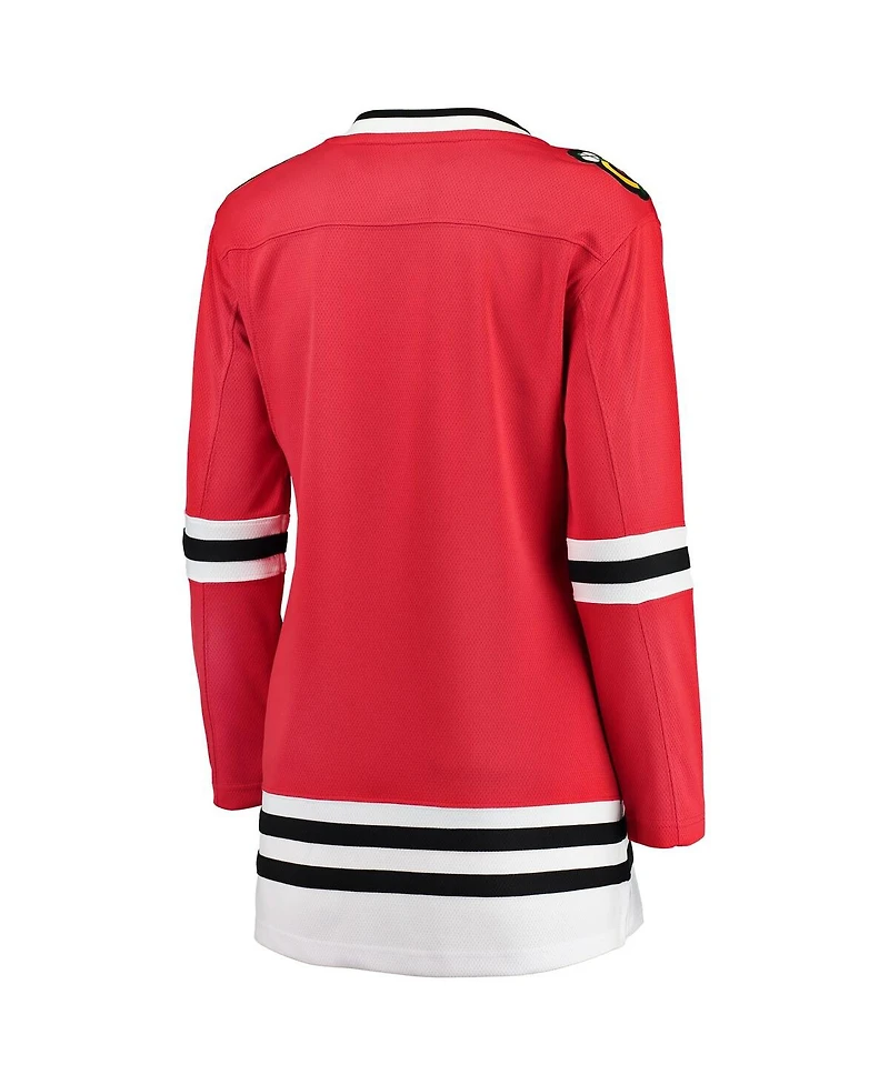 Women's Fanatics Red Chicago Blackhawks Breakaway Home Jersey