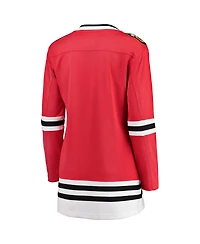 Women's Fanatics Red Chicago Blackhawks Breakaway Home Jersey